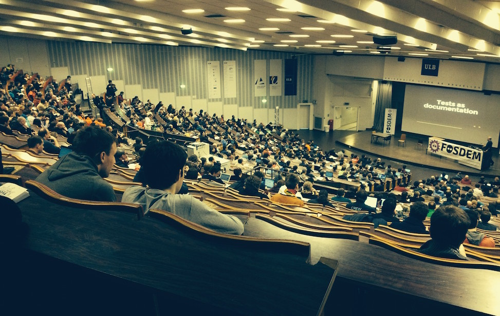 FOSDEM 2014 in Brüssel