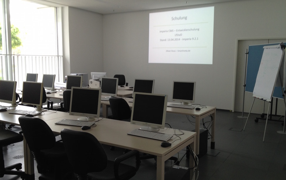 Schulungsraum beim Kunden